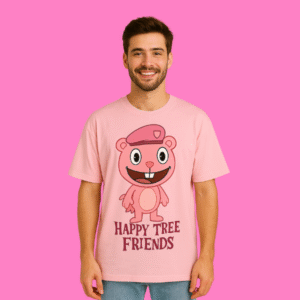 Flippy Pink  – Remera Oversize